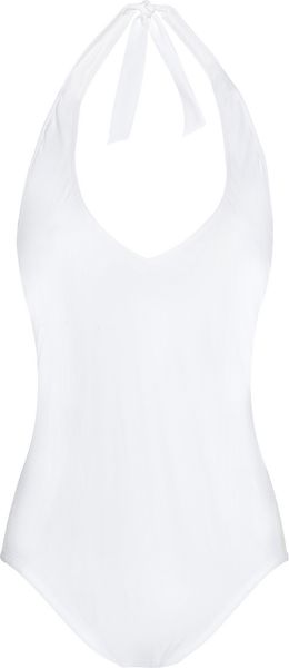 Tomas Maier Halterneck Swimsuit - Lyst