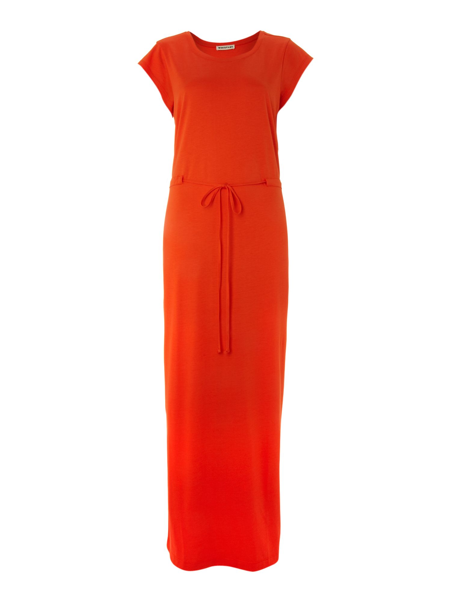 Whistles Charlotte Maxi Dress in Orange (red) Lyst