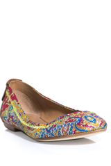 Carven Paisleyprint Flats