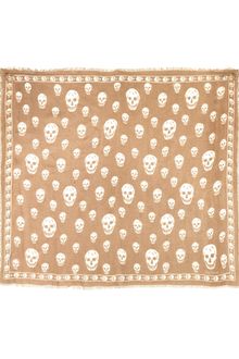 Alexander McQueen Classic Cashmere Blend Skull Scarf - Lyst