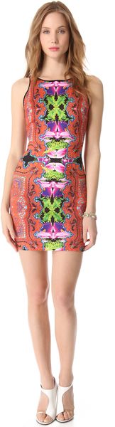Clover Canyon Orchid Trip Pencil Dress - Lyst