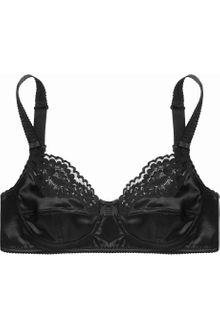 Dolce & Gabbana Stretch-Silk Satin Soft-Cup Bra - Lyst