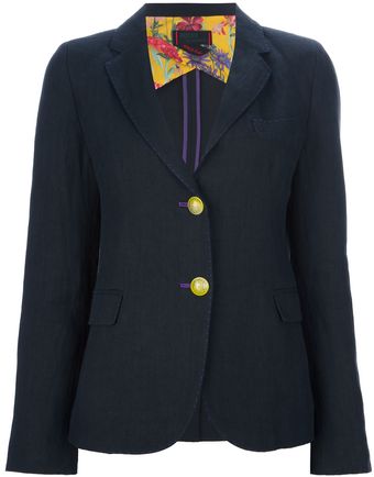 Femme Buttonup Blazer - Lyst