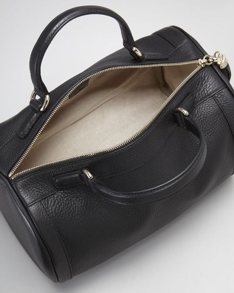 gucci black boston handbag