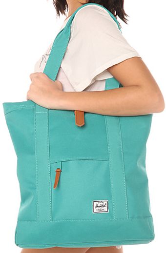 Herschel Supply Co. The Market Tote in Teal - Lyst