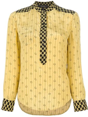 Isabel Marant Printed Blouse - Lyst