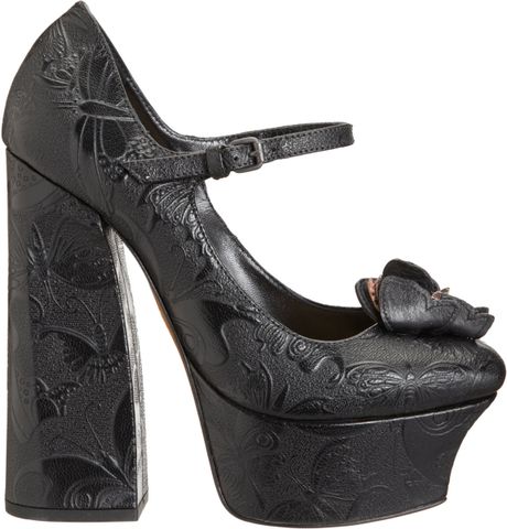 veneta bottega jane butterfly pump mary nero