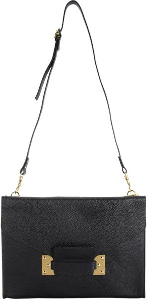 Sophie Hulme Crossbody Envelope Clutch - Lyst
