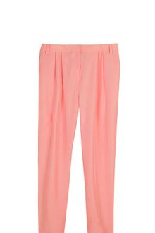 Tibi Silk Pleated Pant - Lyst