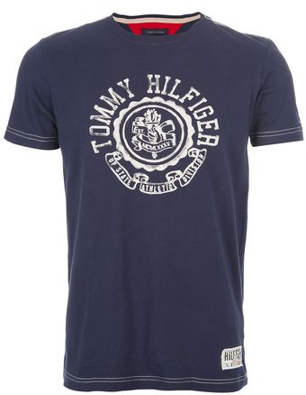 Tommy Hilfiger Logo Tshirt - Lyst