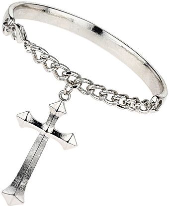 Topshop Half Cross Cuff - Lyst