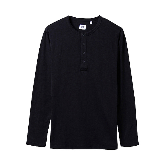 uniqlo henley top