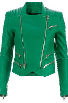 Balmain Biker Jacket - Lyst
