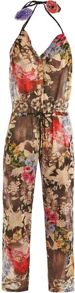 Emamó Jardin Floral Jumpsuit - Lyst
