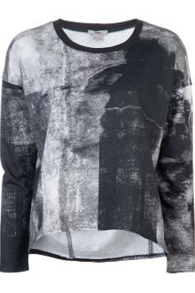 Helmut Lang Drop Sleeve Sweatshirt - Lyst