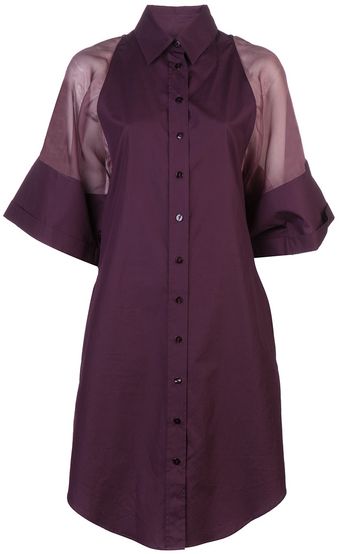 Jean Paul Gaultier Short Shirtdress - Lyst