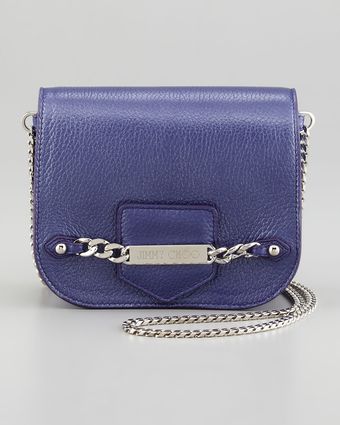 Jimmy Choo Shadow Leather Crossbody Bag - Lyst