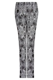 Mango Paisley Print Baggy Trousers - Lyst
