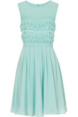 Reiss Lemine Floral Embroidered Dress
