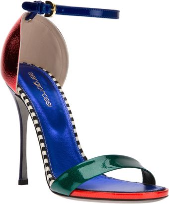 Sergio Rossi Strappy Sandal - Lyst