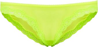 Topshop Neon Mesh Mini - Lyst