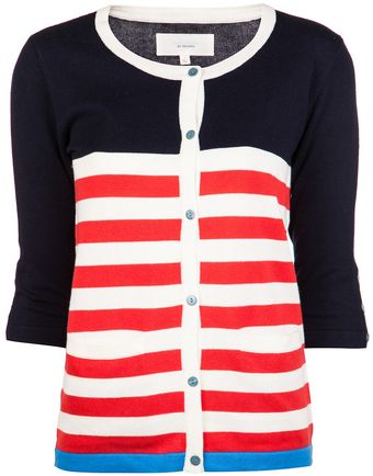 Trovata Crew Cardigan - Lyst