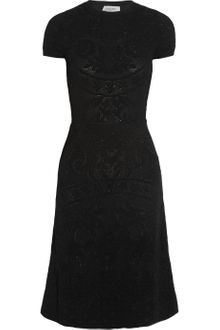 Valentino Stretch Knit Jacquard Dress - Lyst