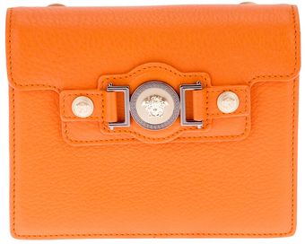Versace Signature Icon Mini Satchel - Lyst