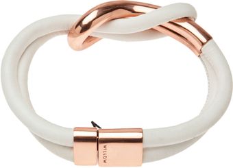 Willow Leather Knot Necklace - Lyst