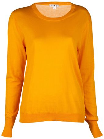 Acne Clementine Crewneck Sweater - Lyst