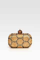 Alexander McQueen Studded Punk Skull Clutch