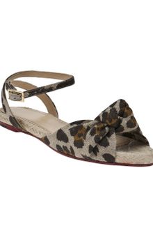 Charlotte Olympia Marina Flat Sandal - Lyst