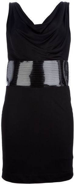 DSquared2 Belted Sleeveless Dress - Lyst