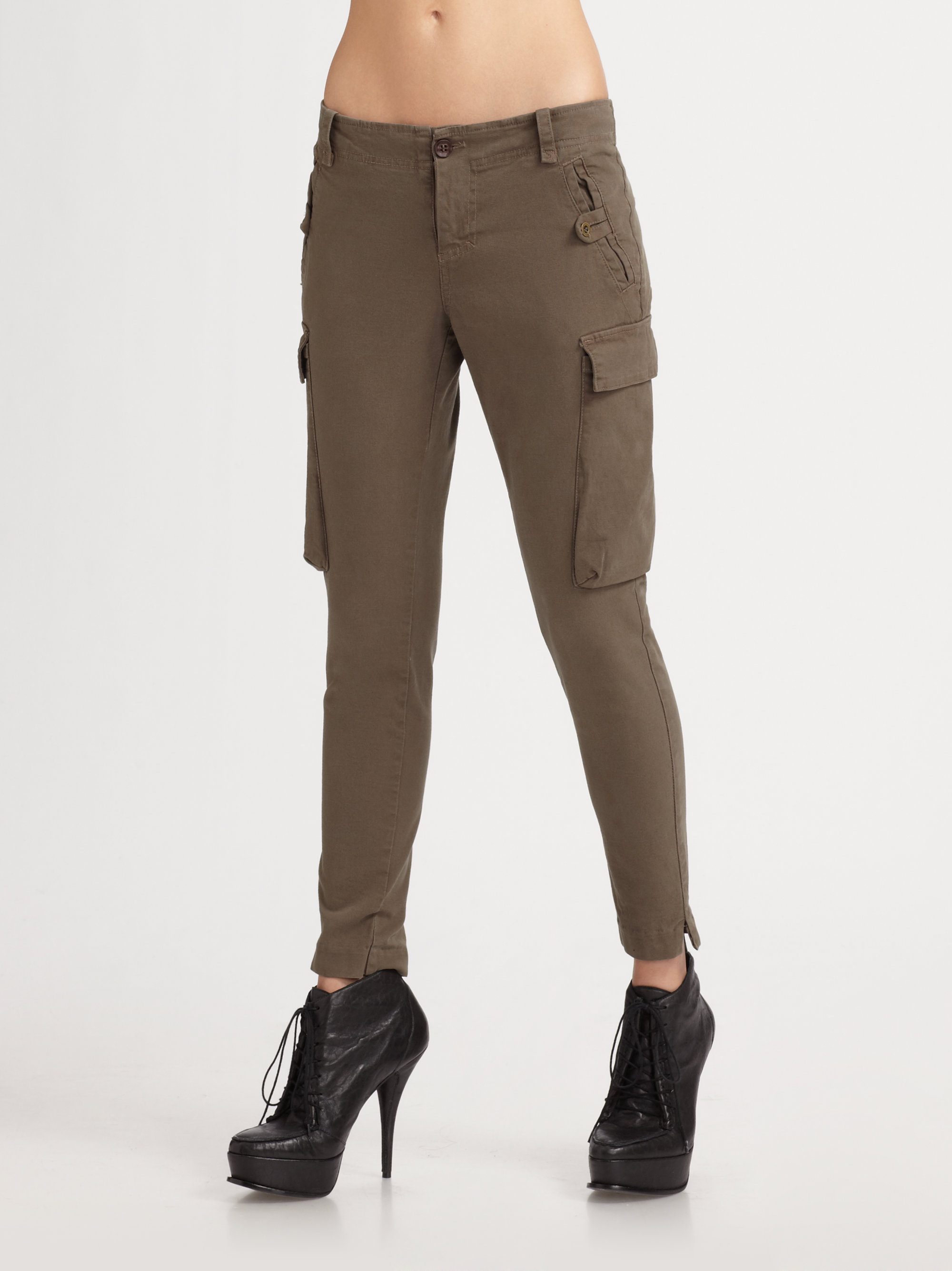 Joe's Jeans Skinny Military Pants in Green (peat) Lyst