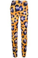 Kenzo Leopard Print Trouser