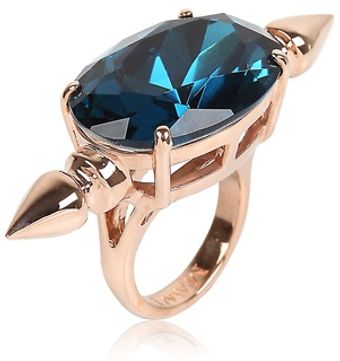 Mawi Spiked Oval Ring - Lyst