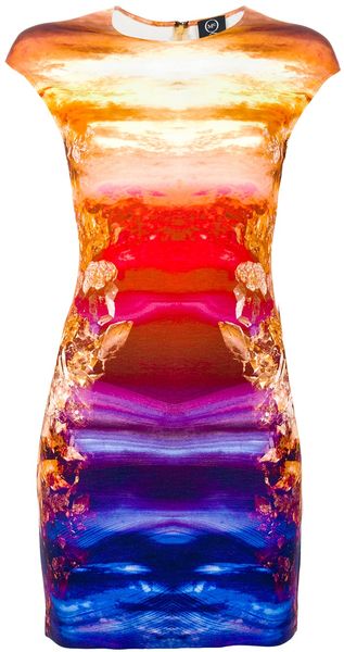 McQ by Alexander McQueen Printed Dress - Lyst