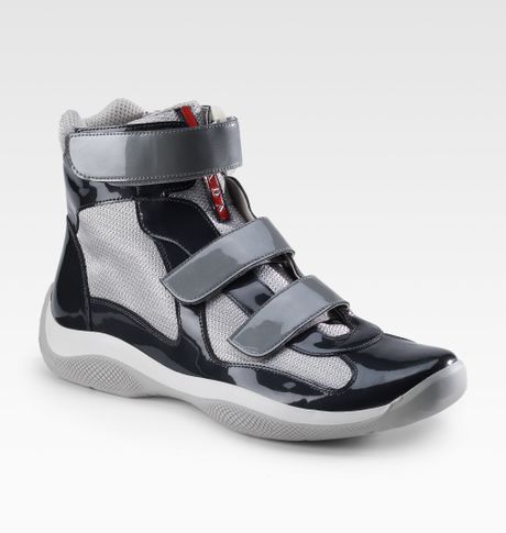 hightop prada shoes
