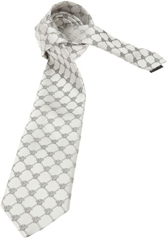 Versace Diamond Jacquard Tie - Lyst