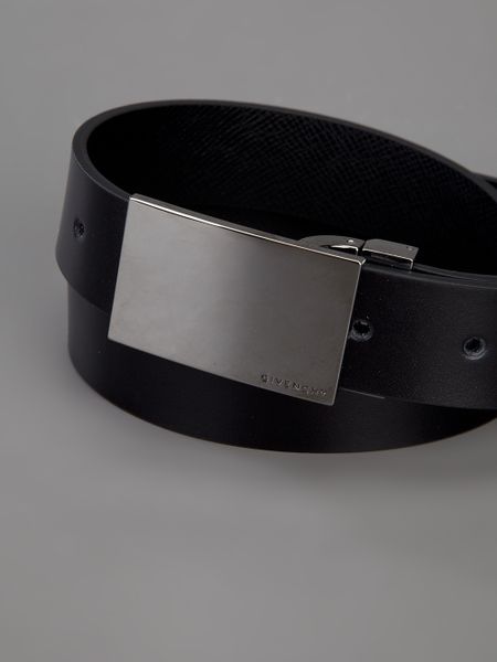 Givenchy Logo Buckle Belt in Black for Men | Lyst