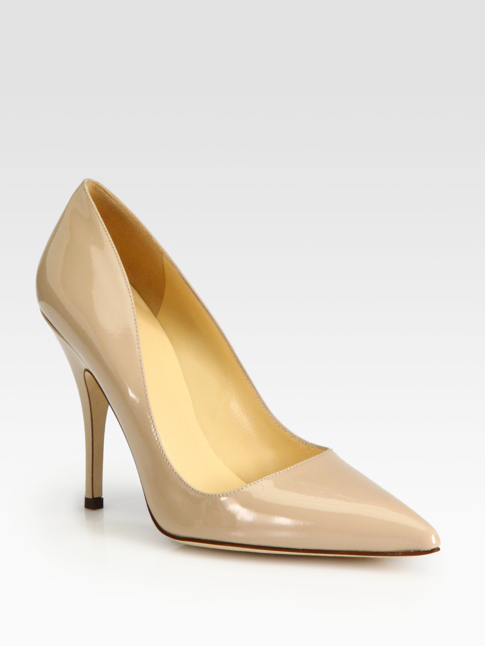 kate pumps in patent leather