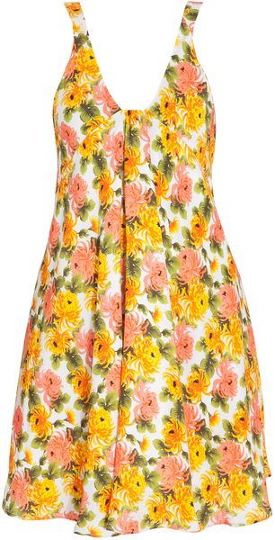 Paul & Joe Floral Swing Dress - Lyst