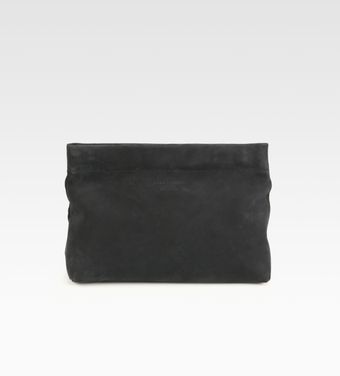 Acne Oxide Nubuck Clutch - Lyst