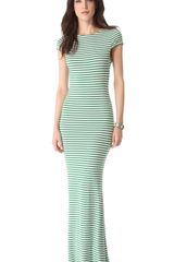 Alice + Olivia Orli Open Back Maxi