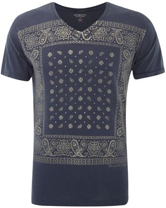 Denim And Supply Ralph Lauren Scarf Print Tshirt - Lyst