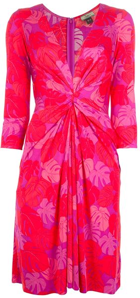 Issa Ruched Front Dress - Lyst