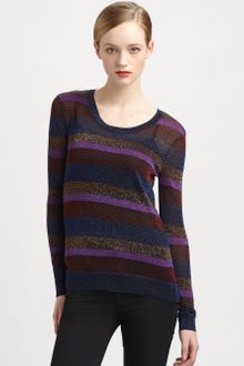 Marc By Marc Jacobs Vanya Lurex Sweater - Lyst
