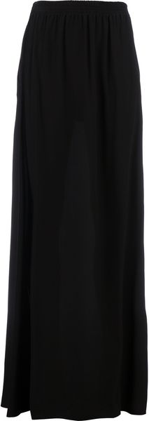 Neil Barrett Bicolour Maxi Skirt - Lyst