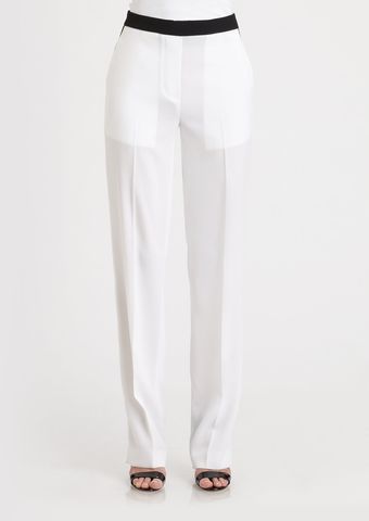 Neil Barrett Contrast Trim Skinny Pants - Lyst