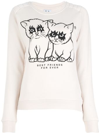 Zoe Karssen Printed Sweater - Lyst